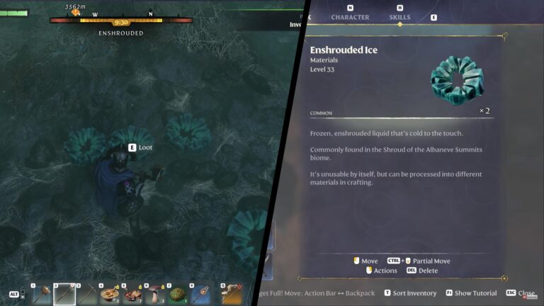 Enshrouded Ice farm location guide feature image