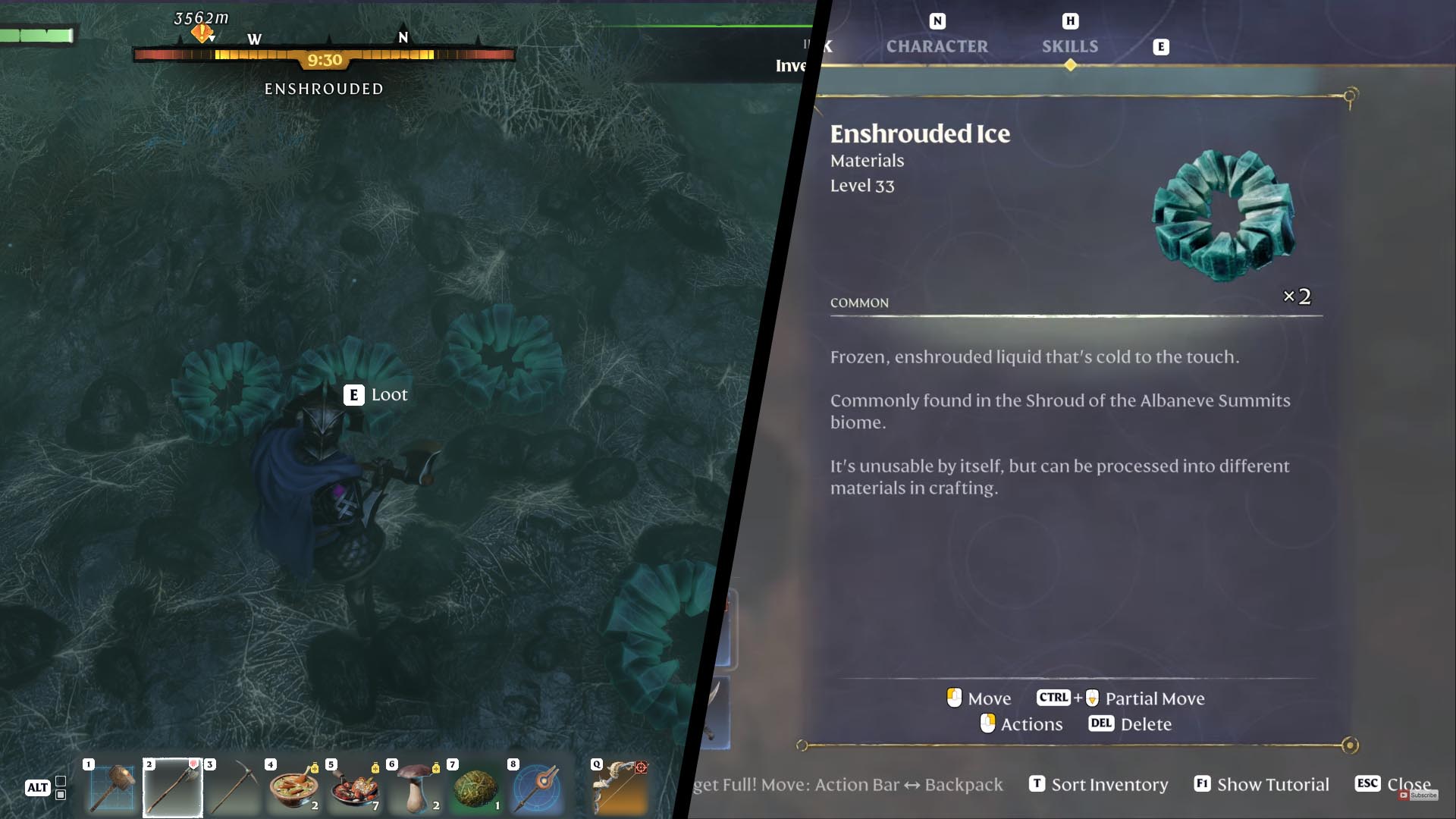 Enshrouded Ice farm location guide feature image