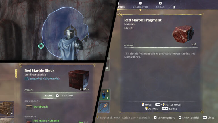 Enshrouded Red Marble Fragment farm location guide feature image