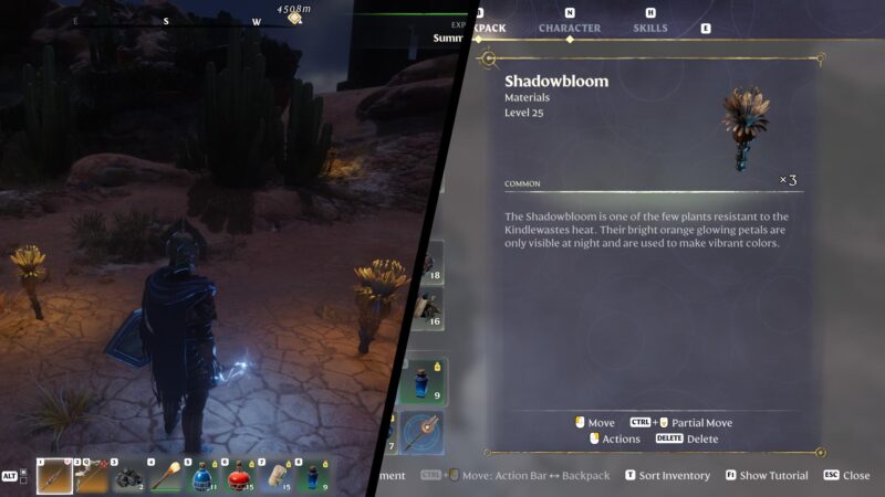 Enshrouded Shadowbloom farm location guide feature image