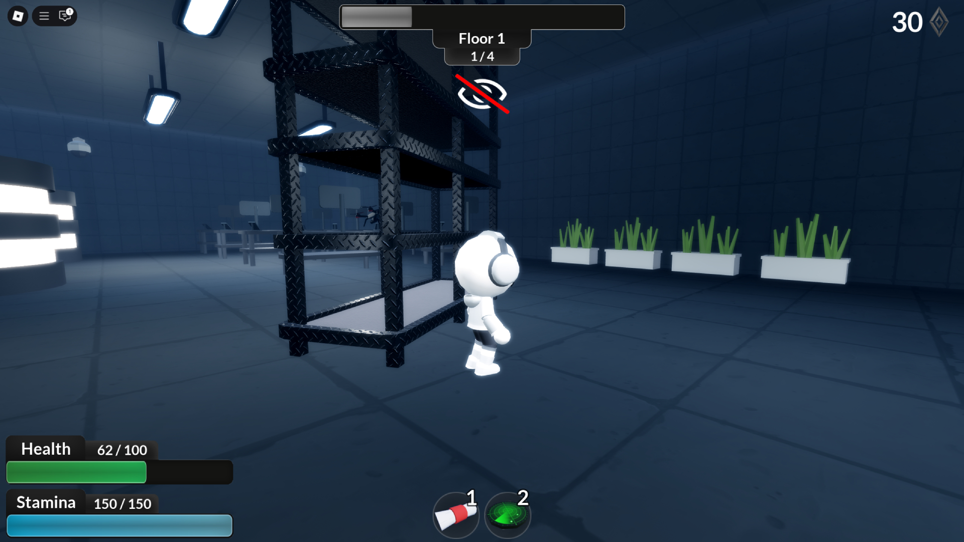 Evade enemies (Image via Roblox Corporation)