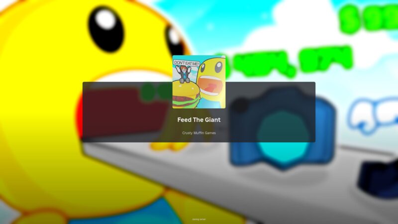 Feed The Giant (Image via Roblox)