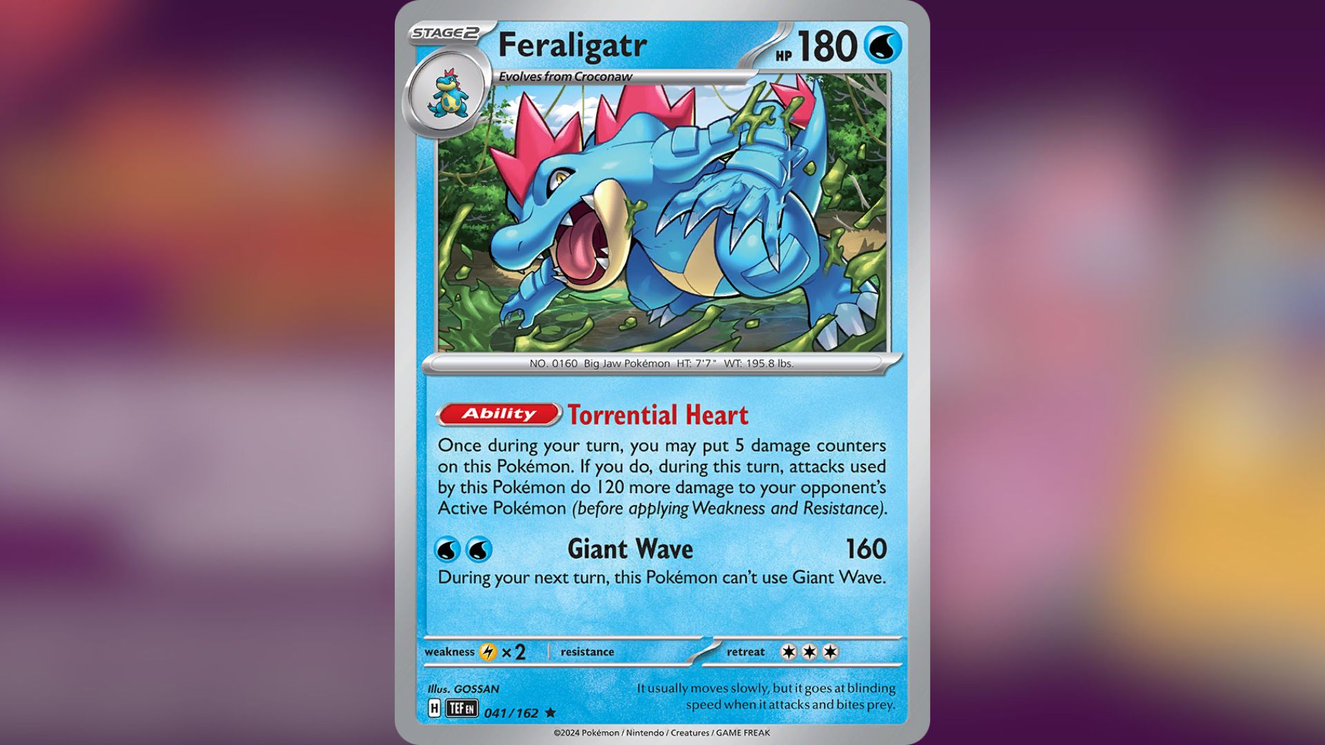 Feraligatr (Image via TPC)