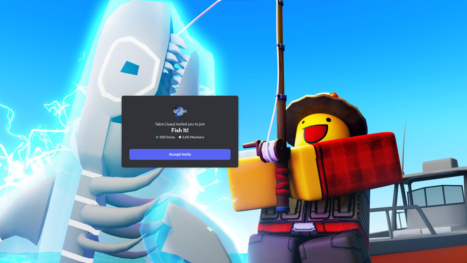Accept the invite (Image via Discord)