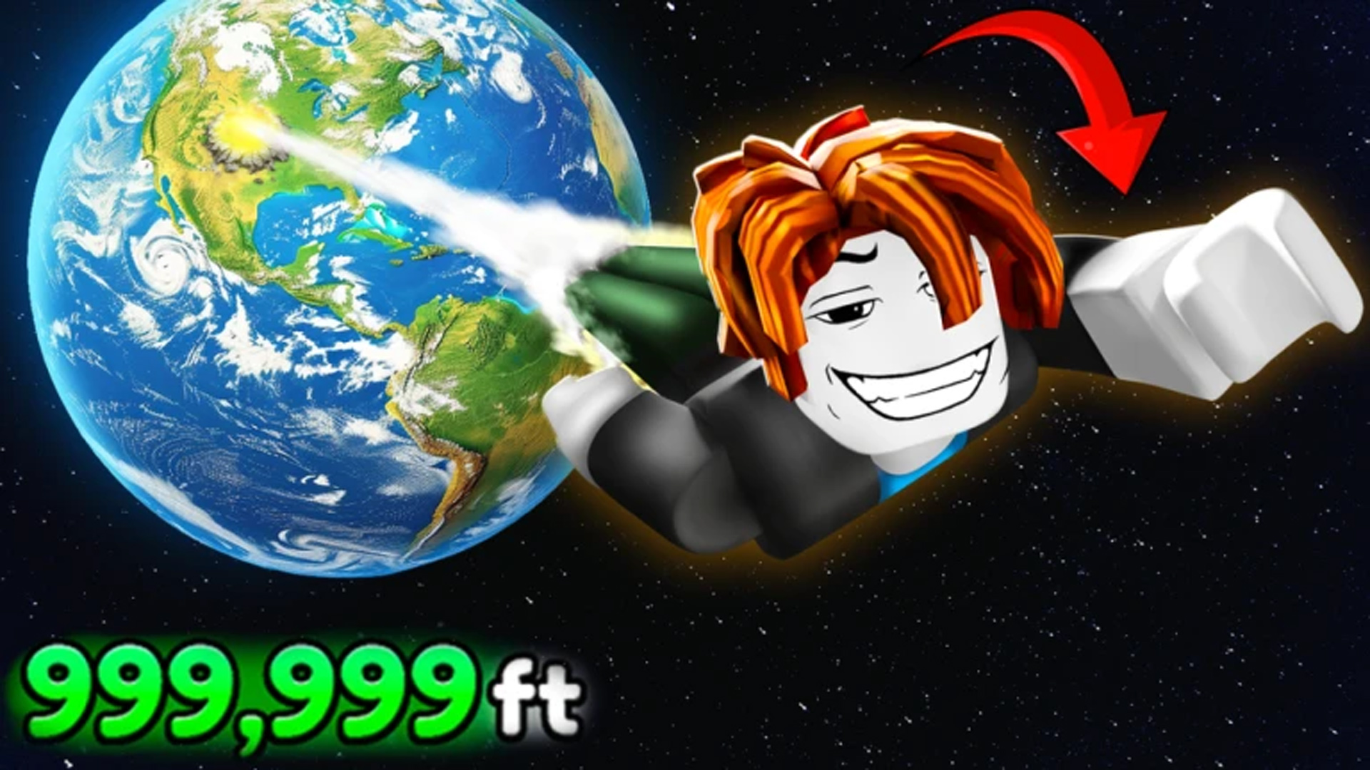 Fly to Space (Image via Roblox Corporation)
