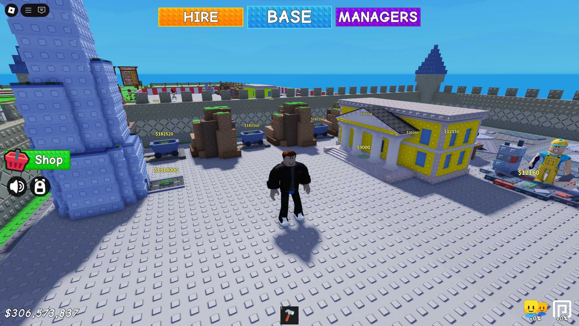 Grow a Business gameplay (Image via Roblox Corporation)