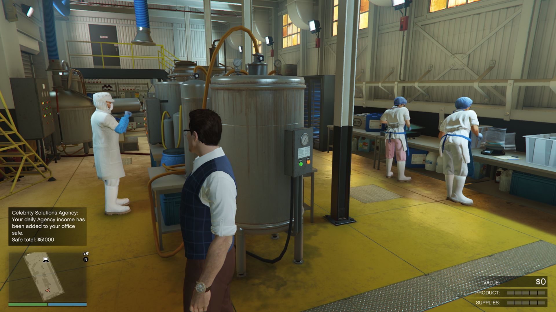 Best Ways To Make Money in GTA Online (Money Fronts Update) - Meth Lab