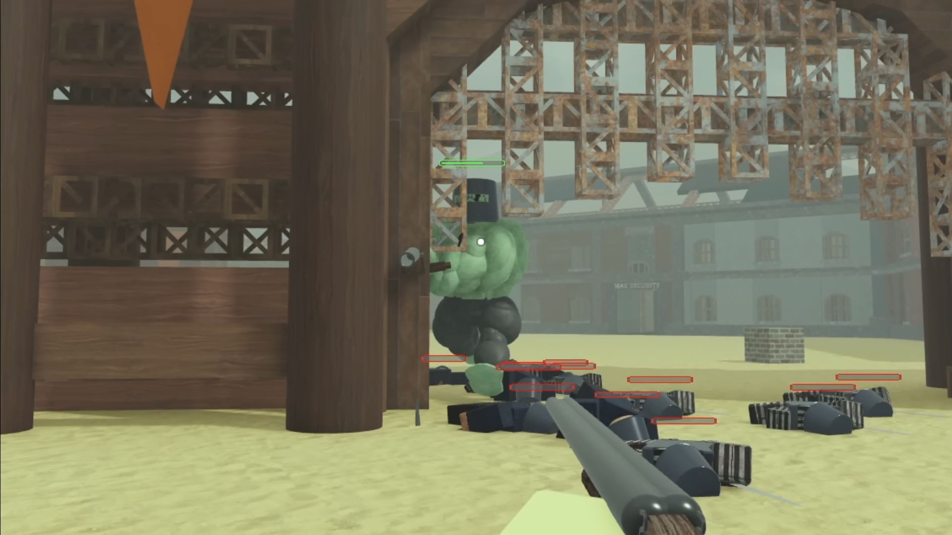 Goliath stuck glitch - Dead Rails (Image via Roblox)
