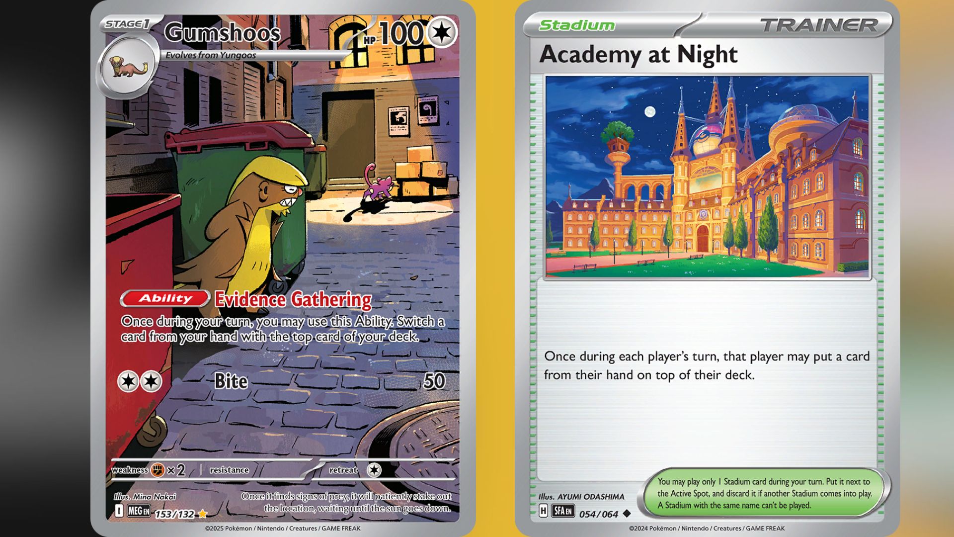 Gumshoos and Academy at Night (Image via TPC)