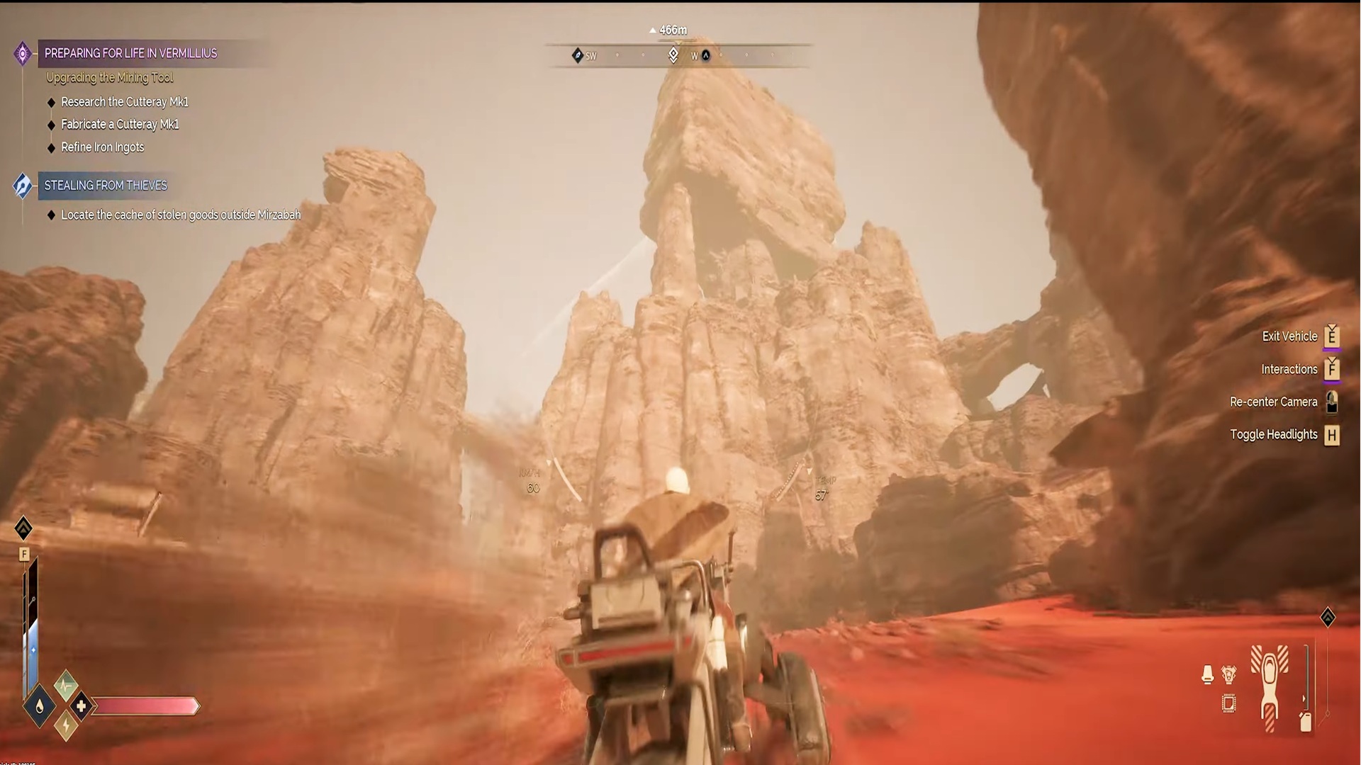 The hammer shaped rock in Vermillius. (Source: Funcom)