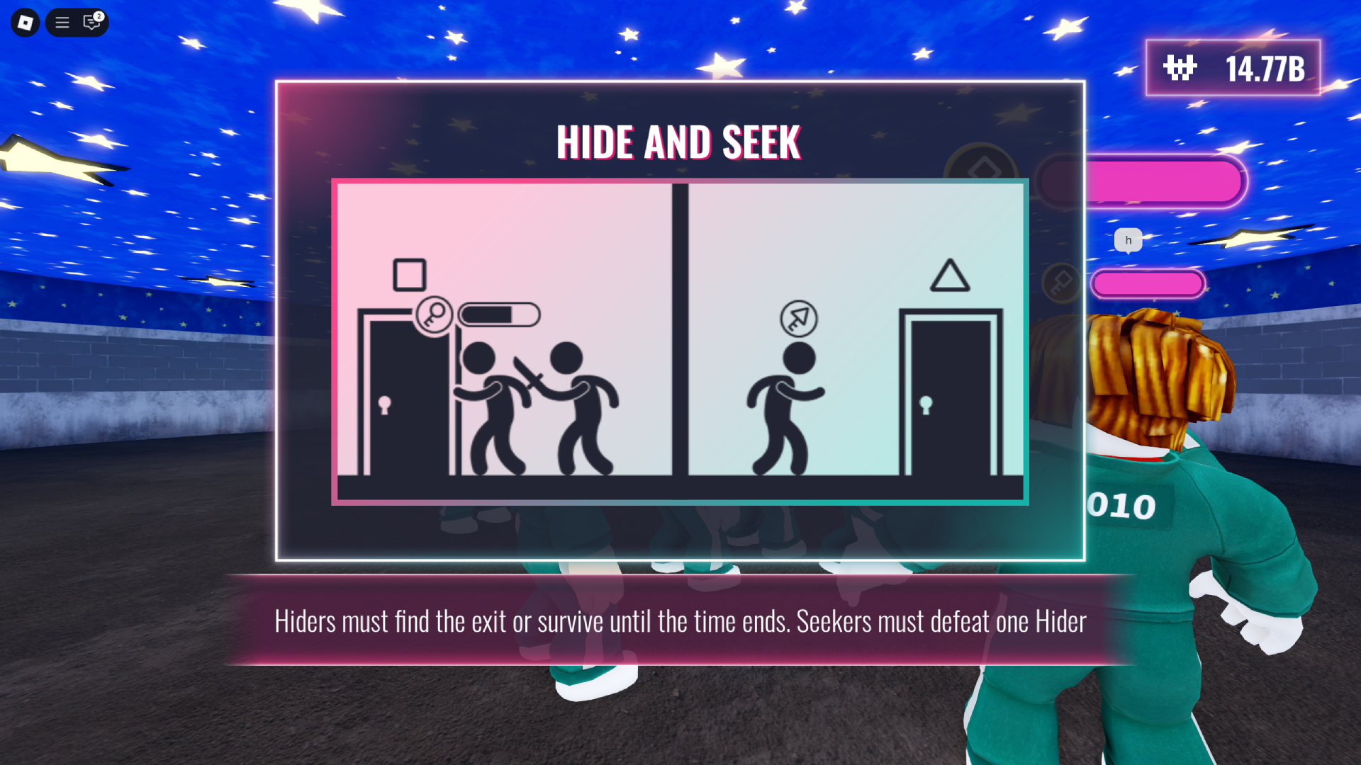 Rock, Paper, Scissors (Image via Roblox Corporation)