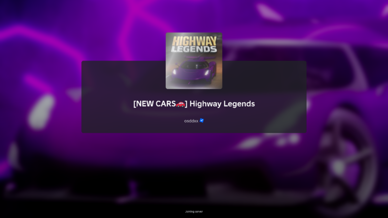 Highway Legends Codes Guide (Image via Roblox)