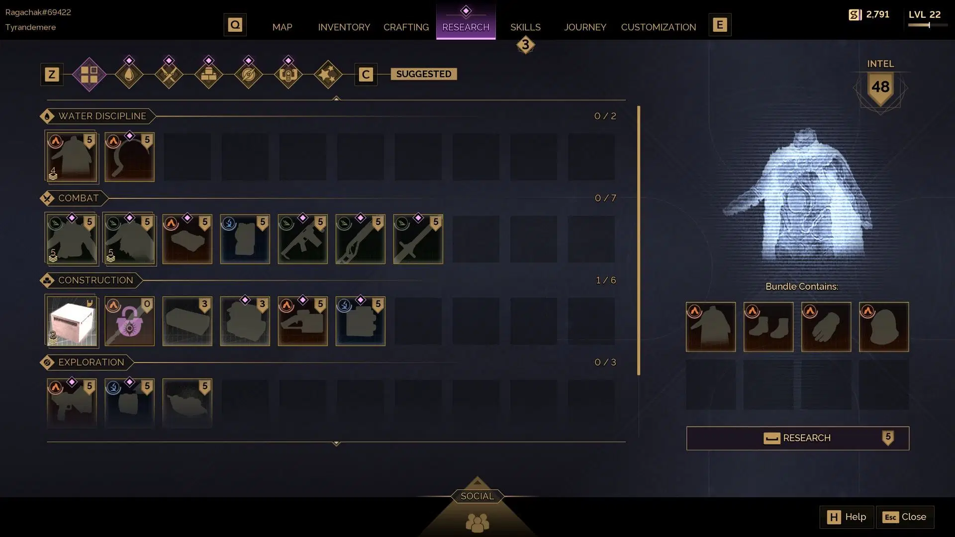 How Does Research and Intel Points Work in Dune Awakening