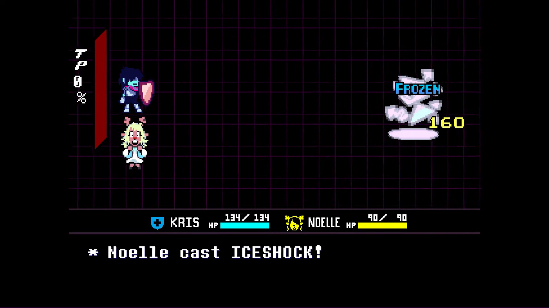 Freeze everything (Image via Toby Fox and @Chiken/YouTube)