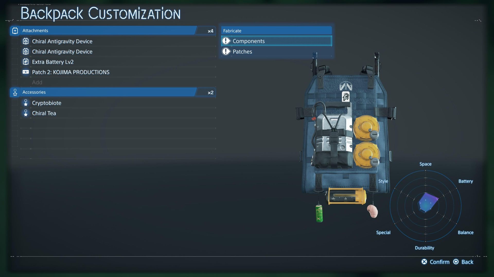 How To Place Backpack Attachments in Death Stranding 2