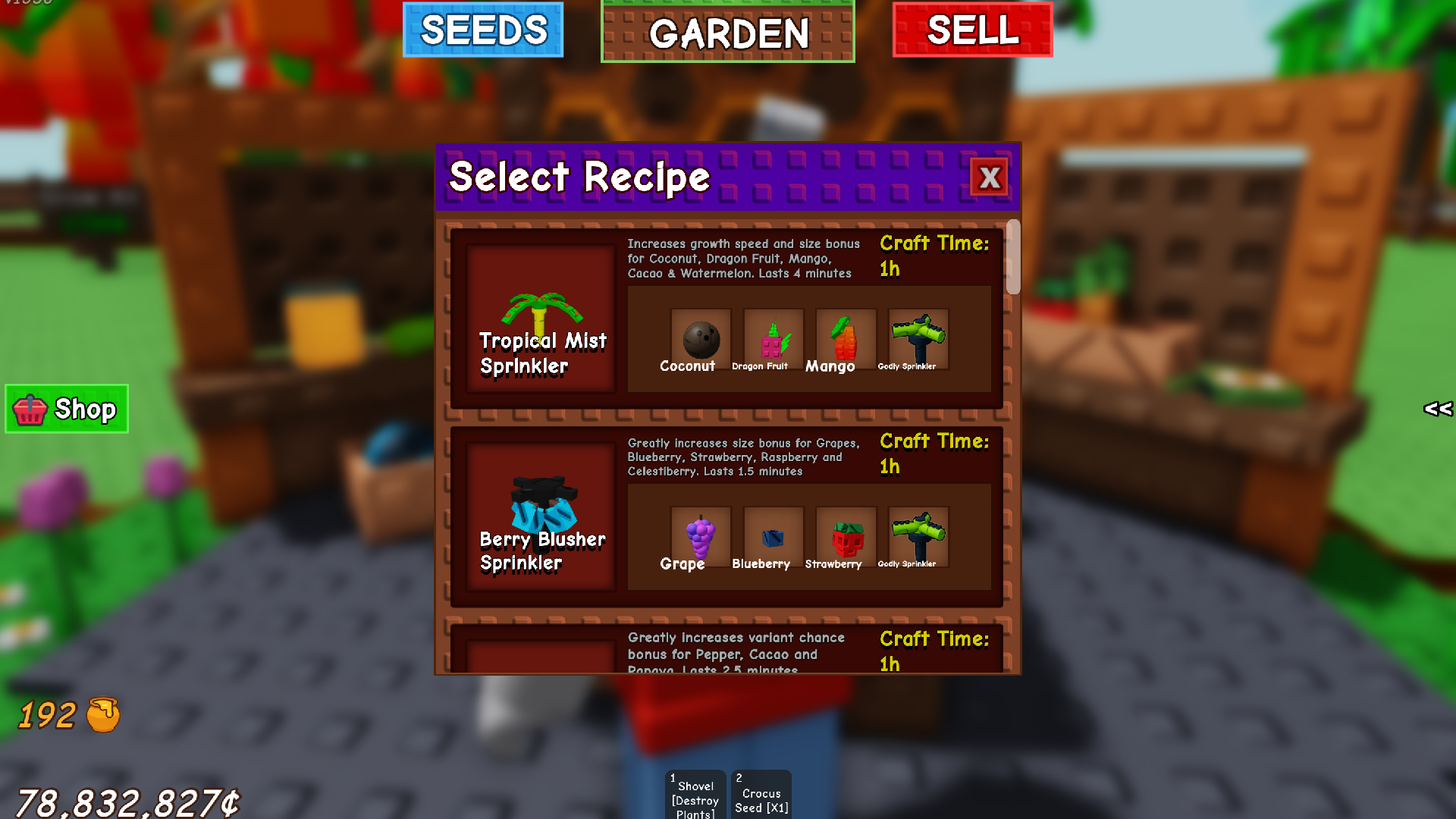 How to Craft (Image via Roblox)