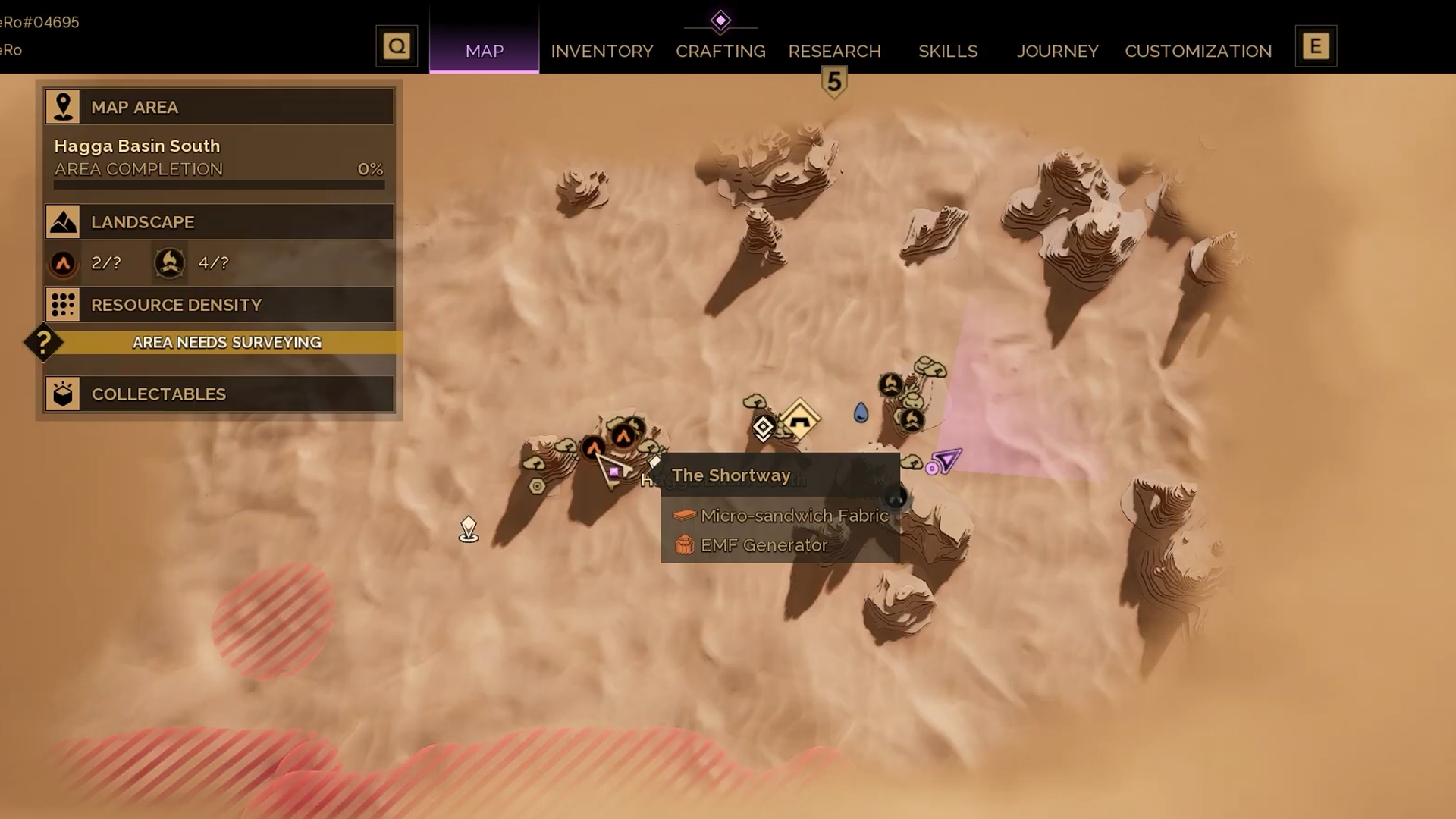 Look for these cave icons in the map