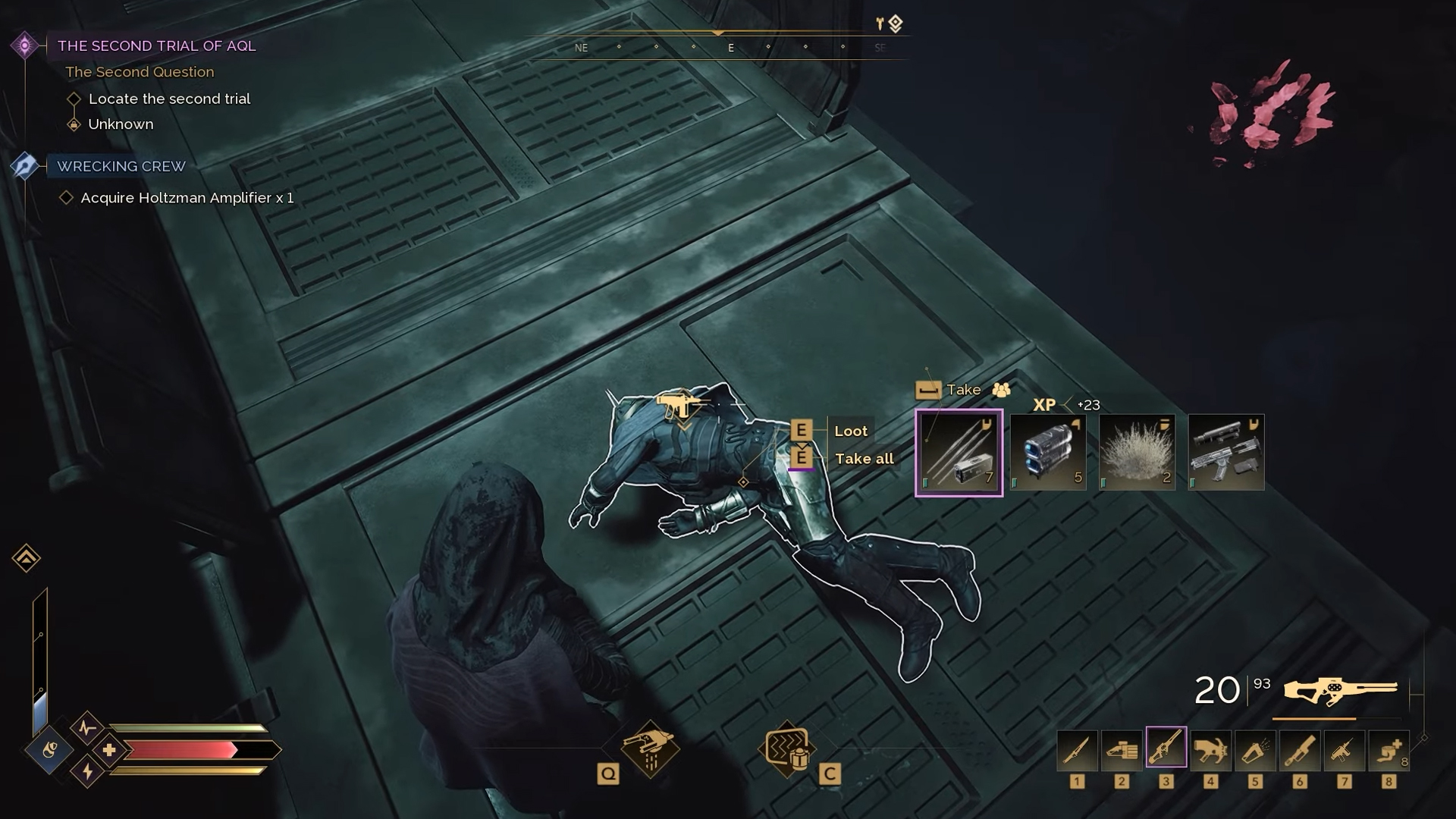 Loot the corpses of sharpshooters