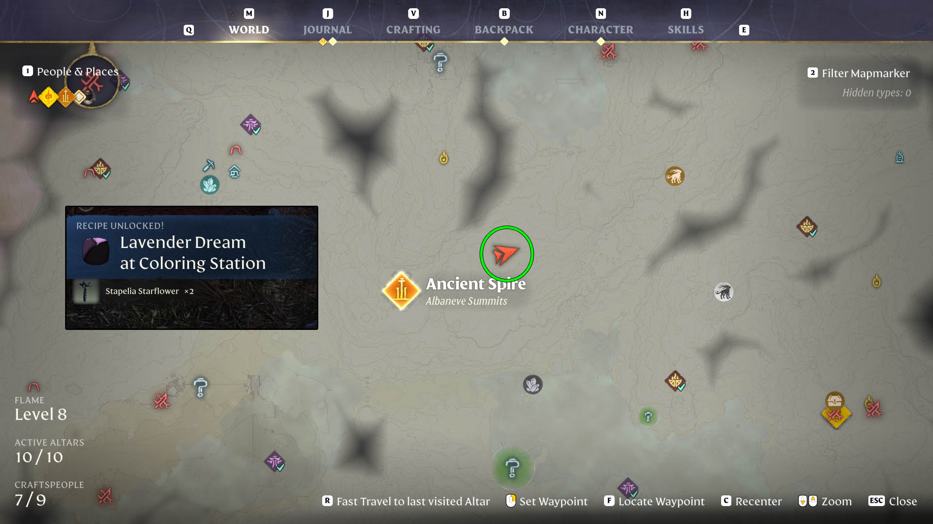 How to Get Stapelia Starflower in Enshrouded map location