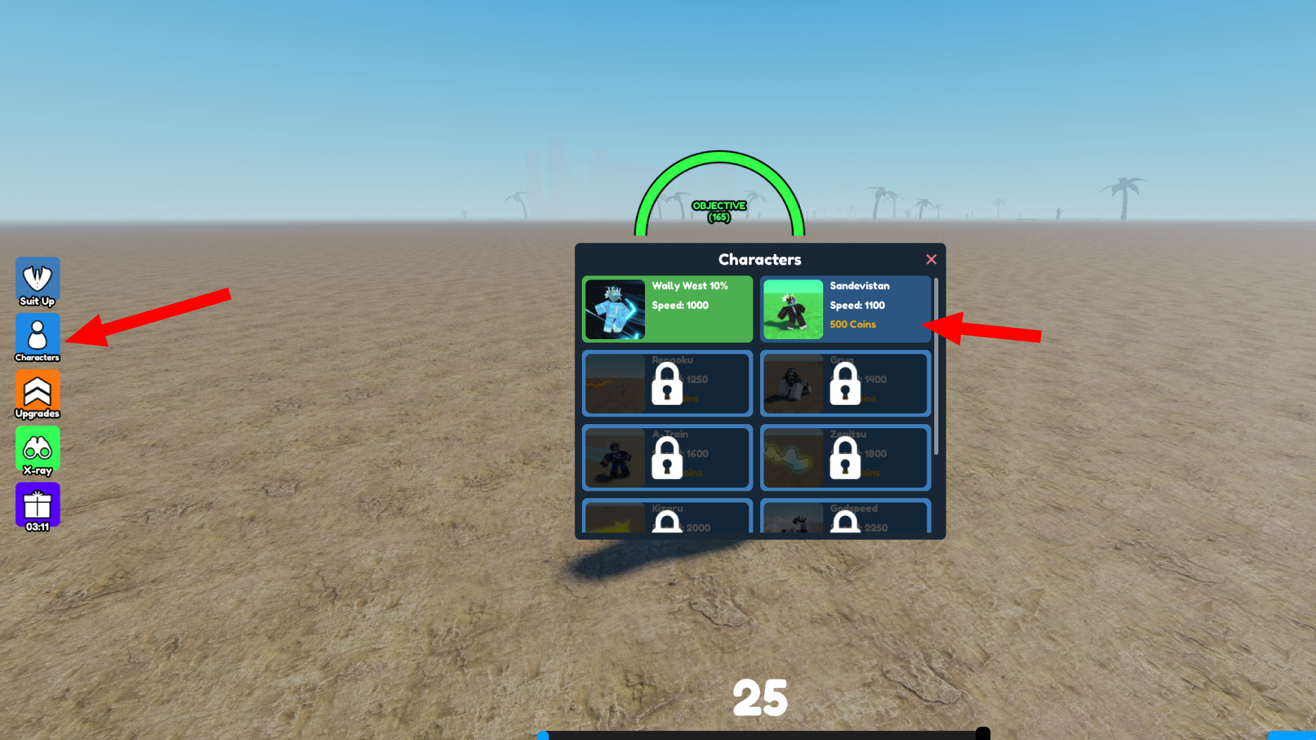 How to Unlock New Characters (Image via Roblox Corporation)