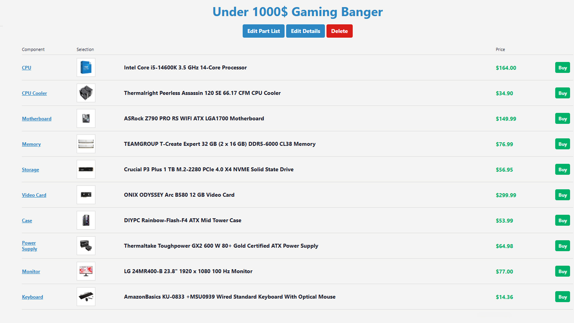 How To Build a Gaming PC for Under $1000