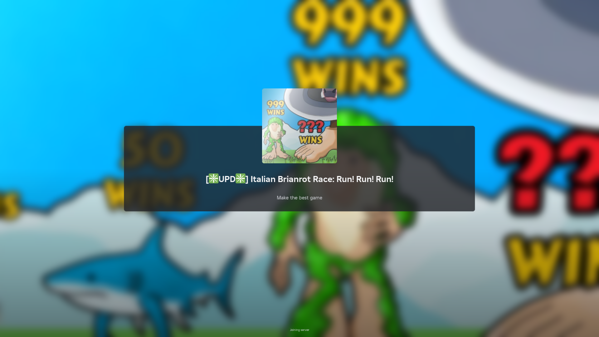 Italian Brainrot Race Codes Guide (Image via Roblox)