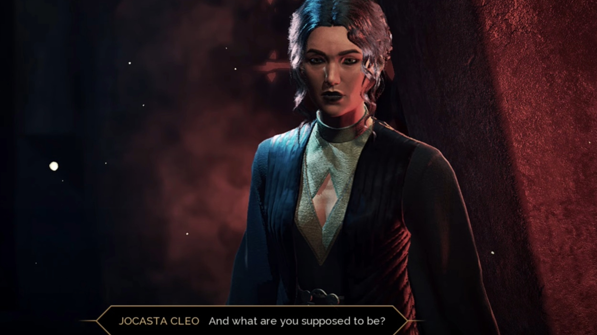 Jocasta Cleo is the advanced Bene Hesserit trainer