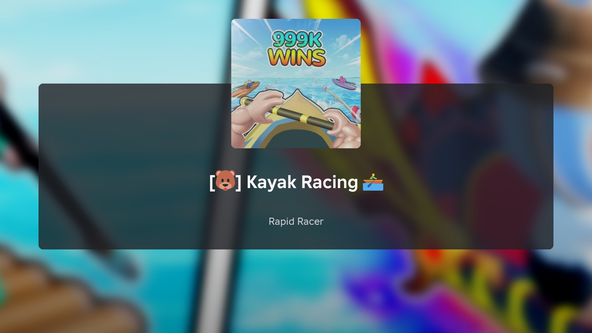 Kayak Racing Codes (Image via Roblox)