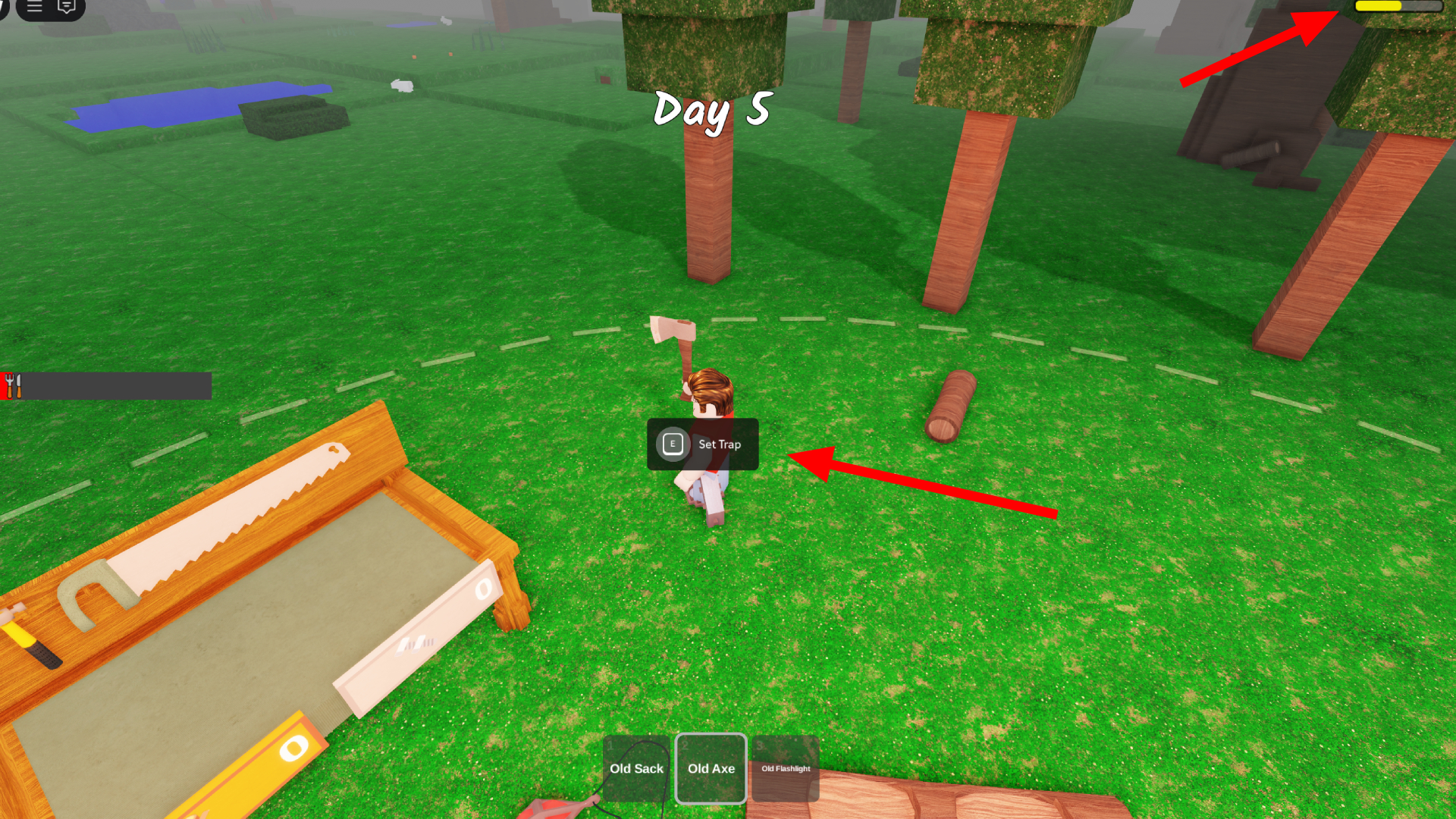 Keep Setting the Trap (Image via Roblox Corporation)