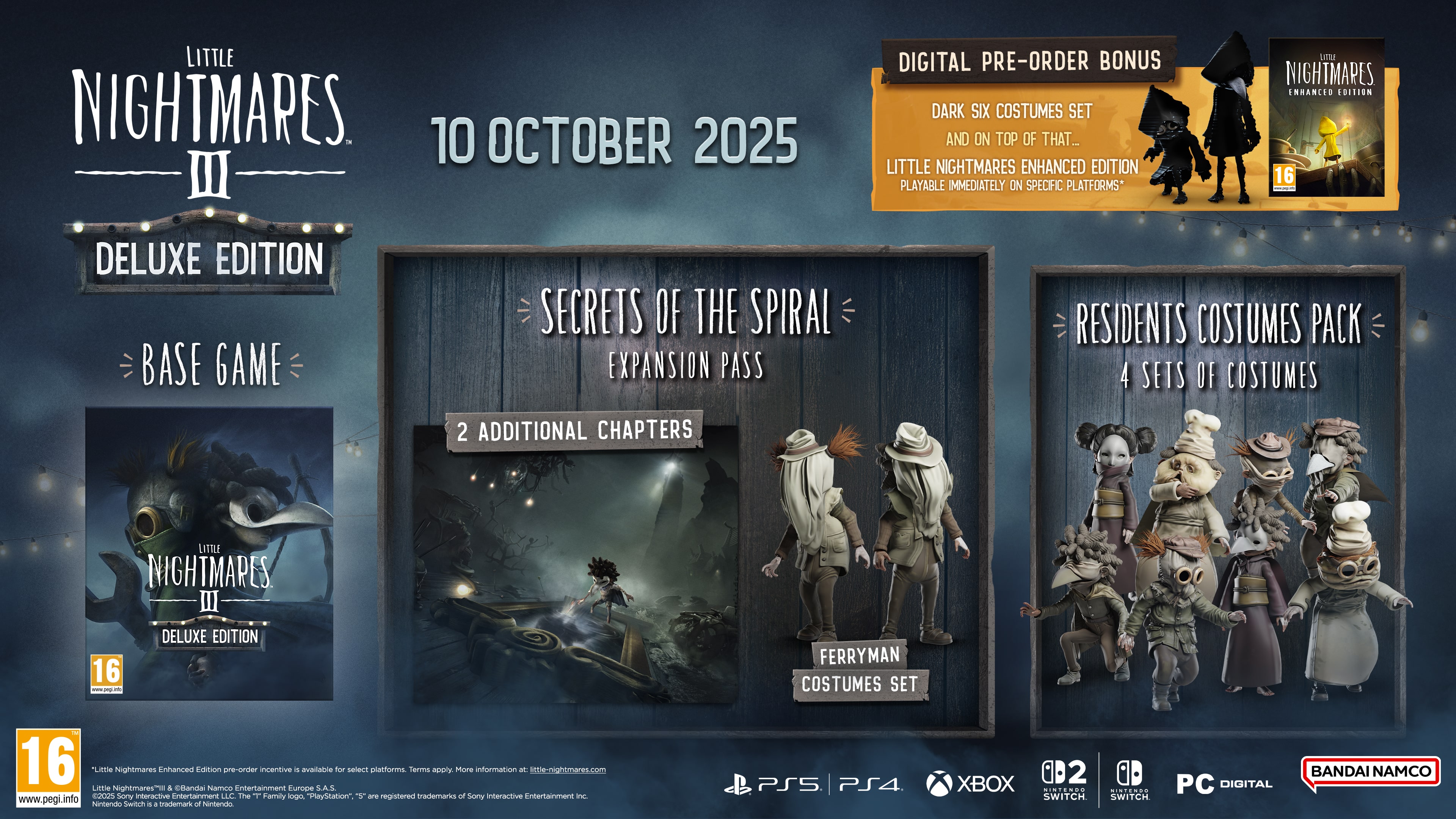 Little Nightmares 3 Deluxe Edition (Image via Bandai Namco Entertainment)