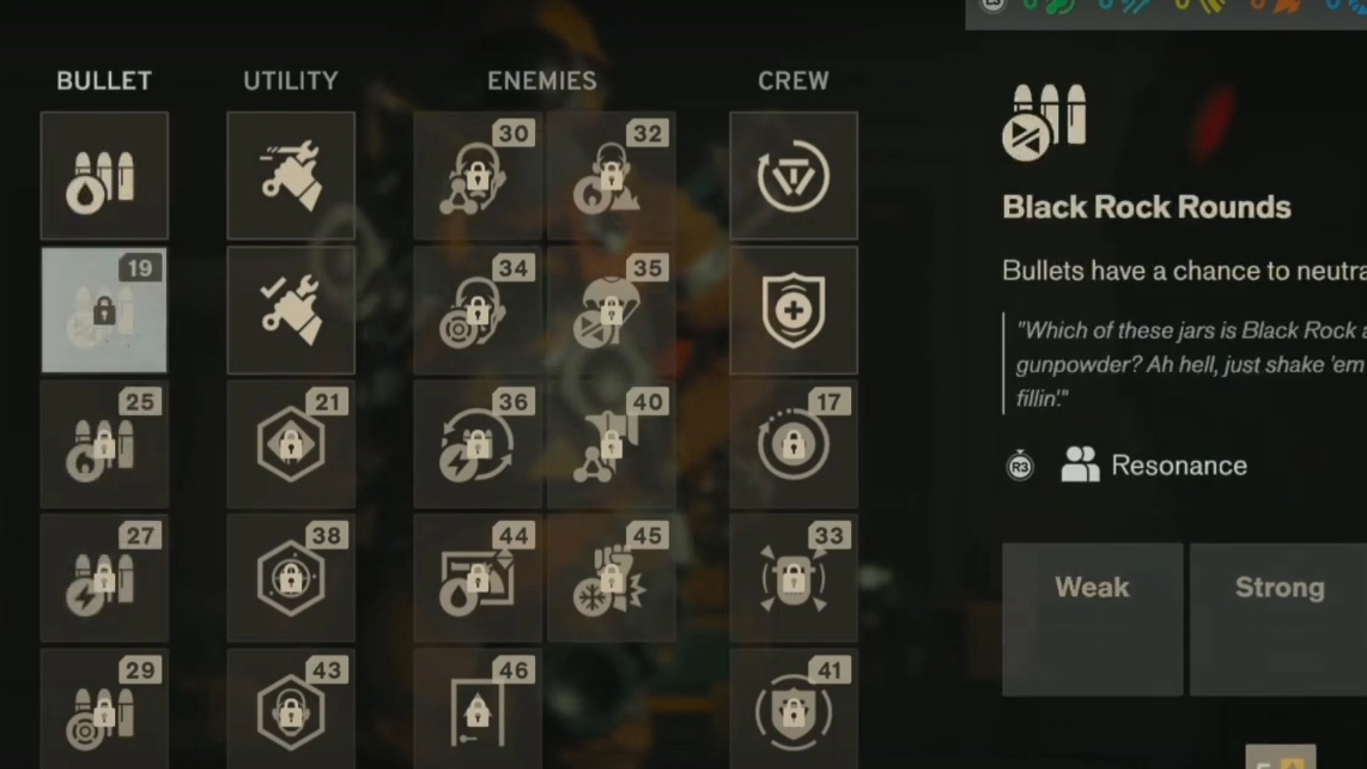 Level 19 perk under Bullet section