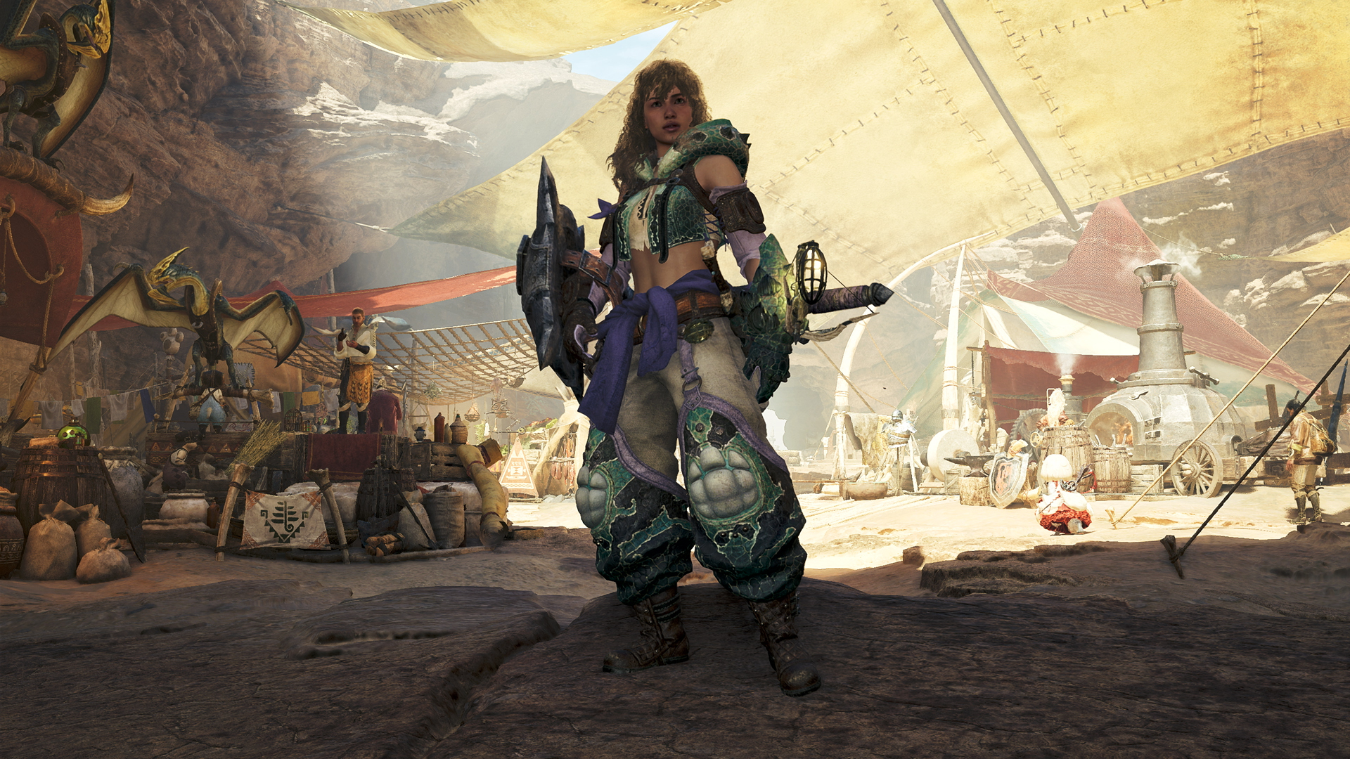 Mina the Support Hunter (Image via Capcom)