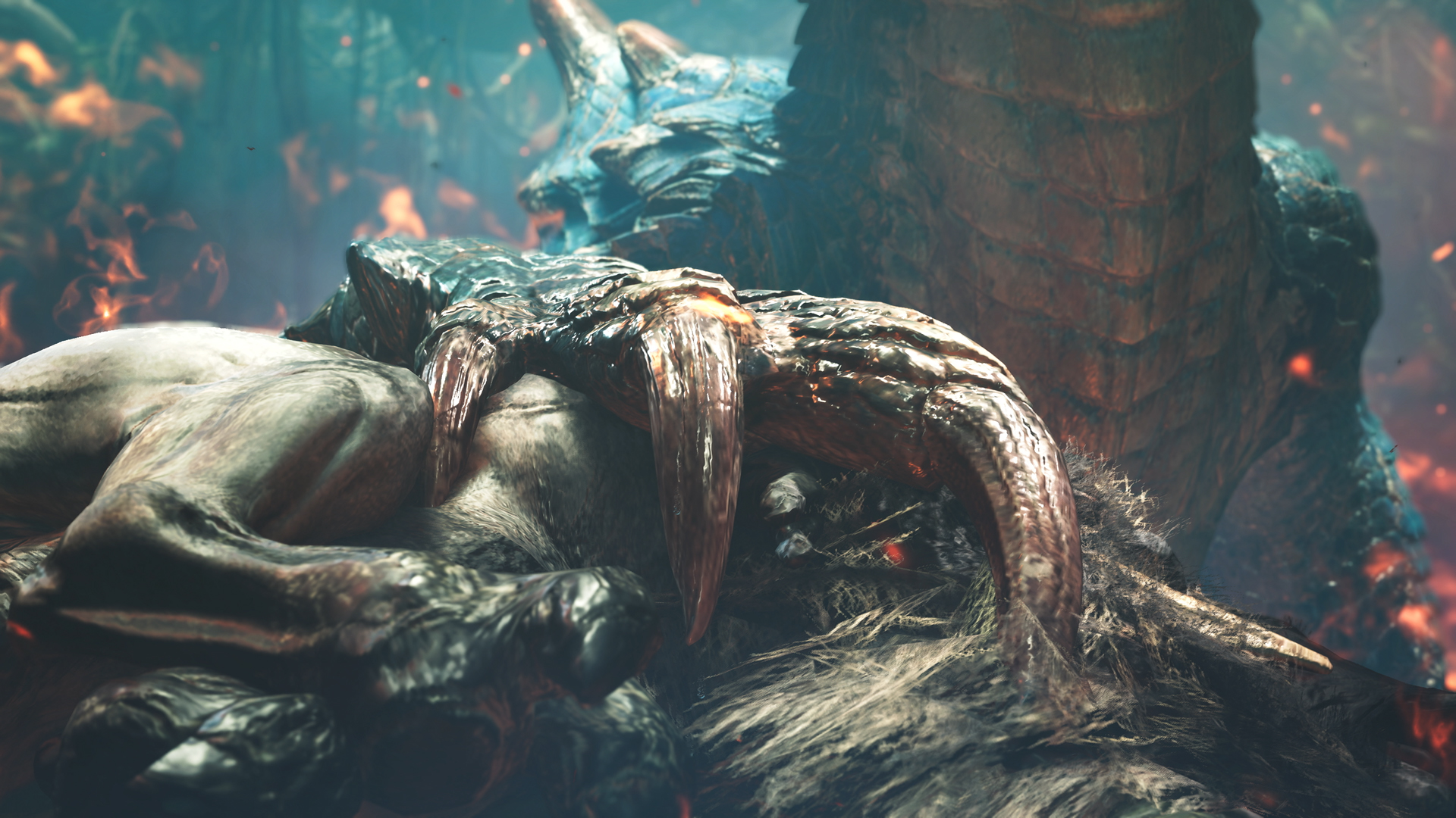 The Lagiacrus teaser (Image via Capcom)