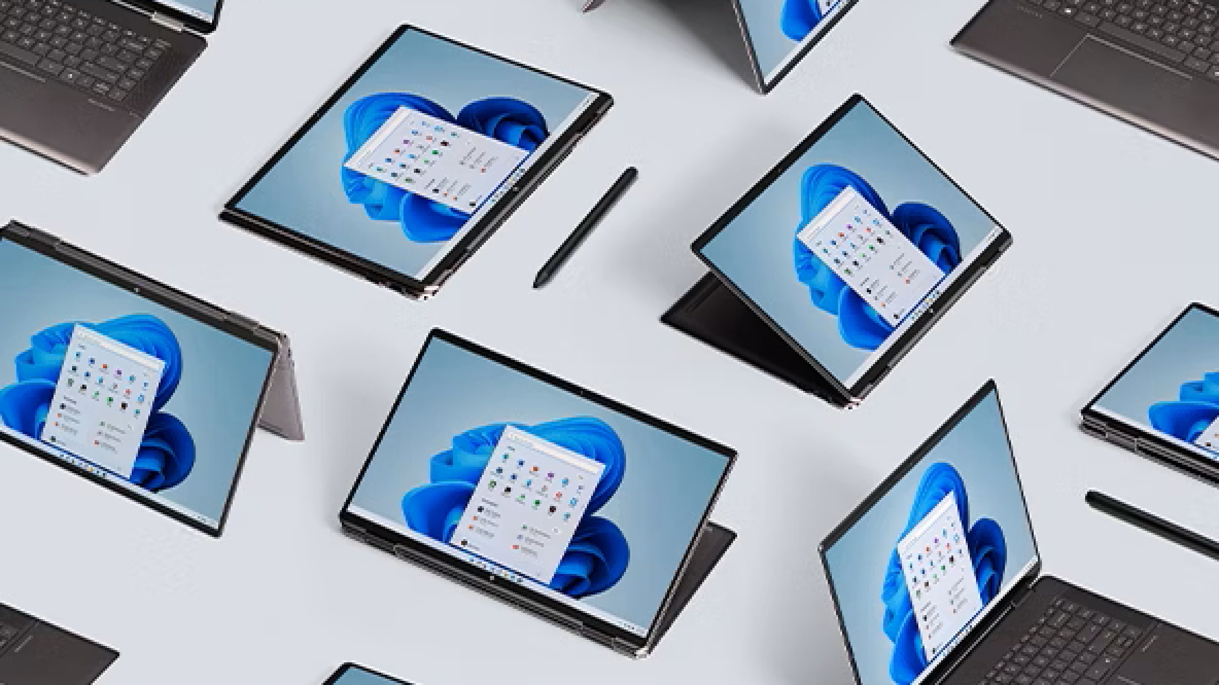 Picture of Windows 11 laptops