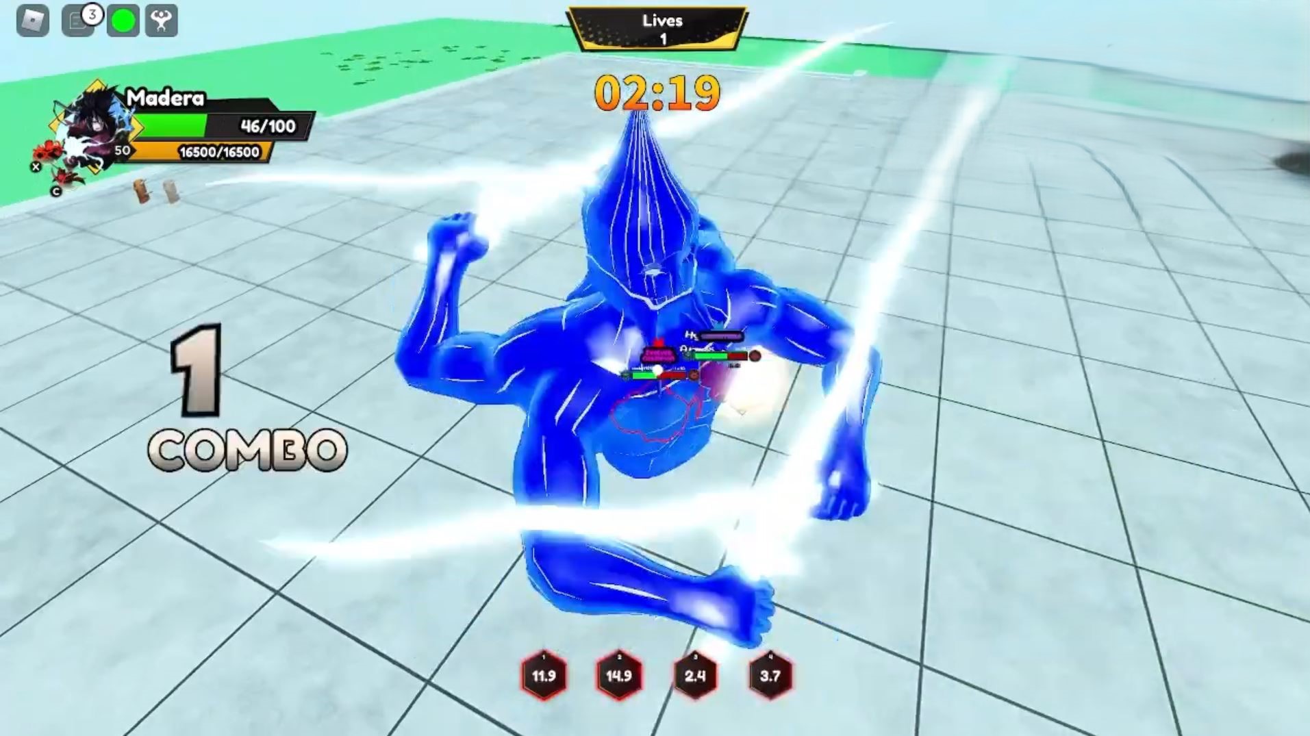 Madera in Anime Warriors (Image via Roblox)