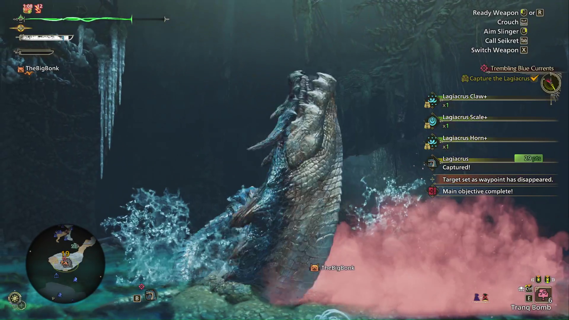 Make sure to capture Lagiacrus and not kill it to complete the quest in Monster Hunter Wilds.