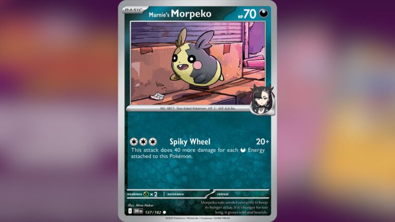 Marnie's Morpeko (Image via The Pokemon Company)
