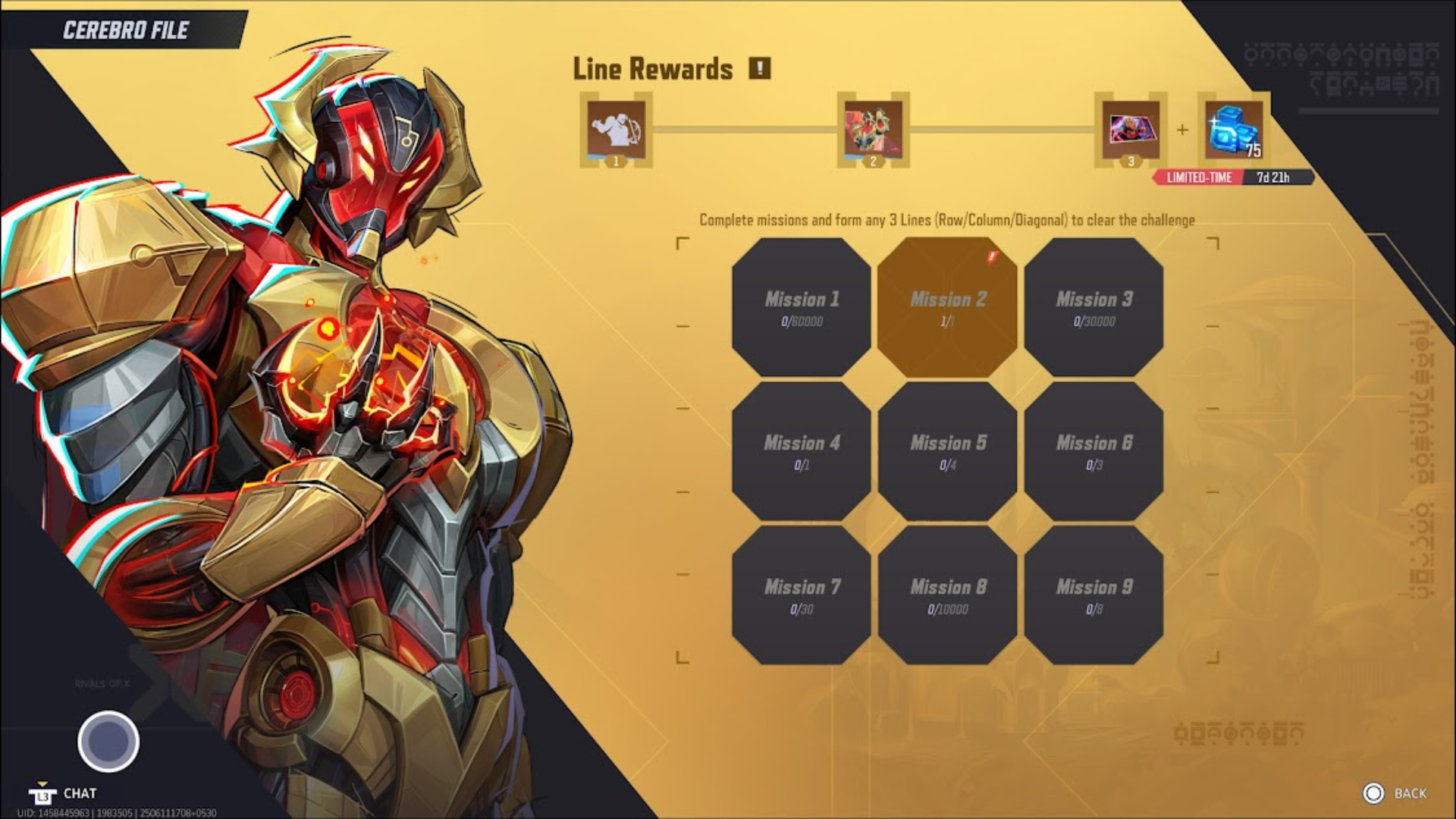 New ultron mission rewards