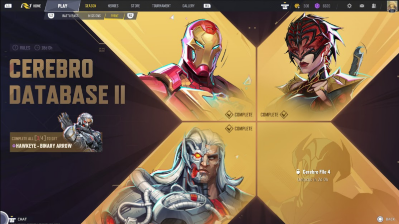 Marvel Rivals Cerebro Databases 2 Event 3