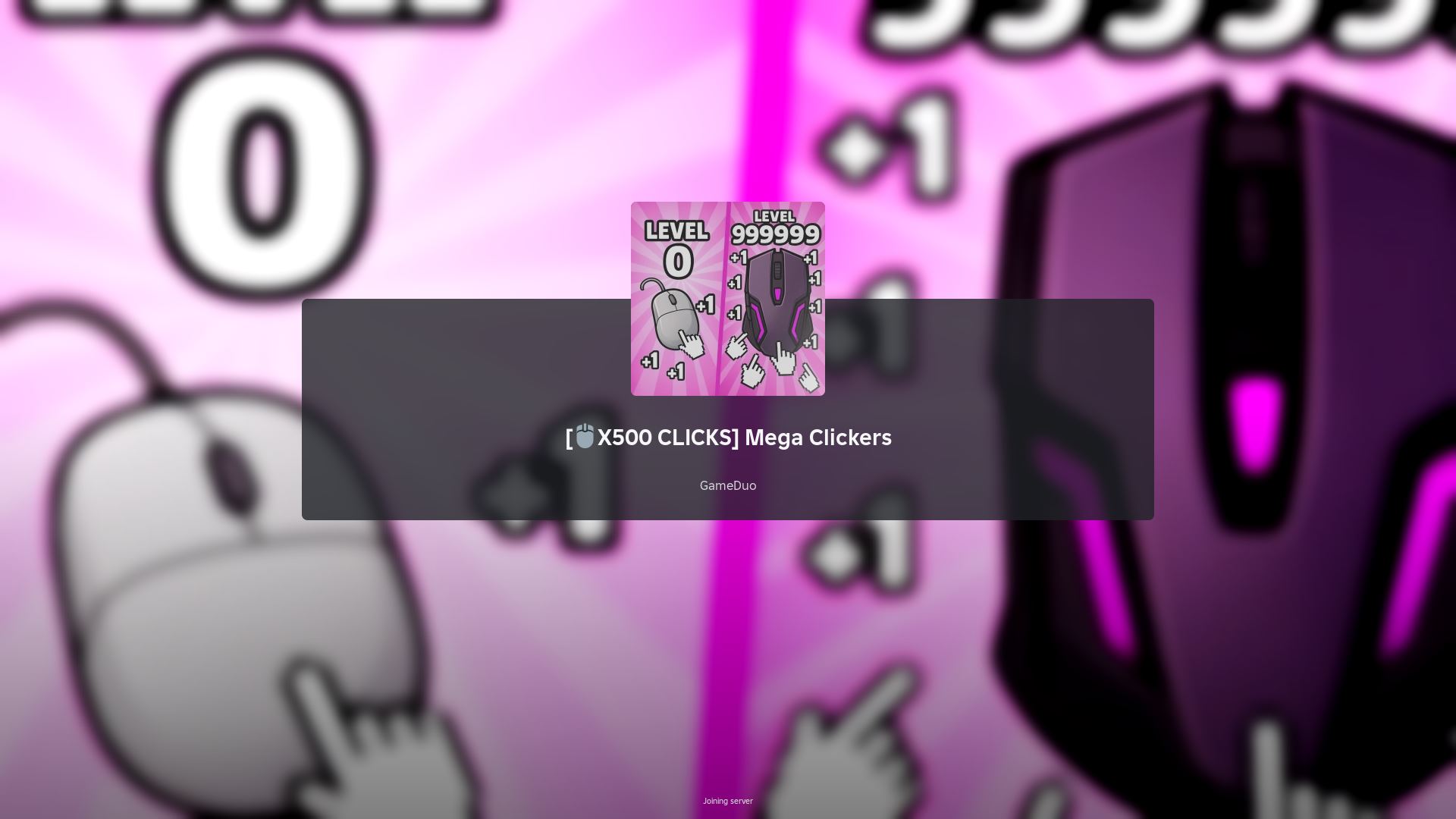 Mega Clickers (Image via Roblox)