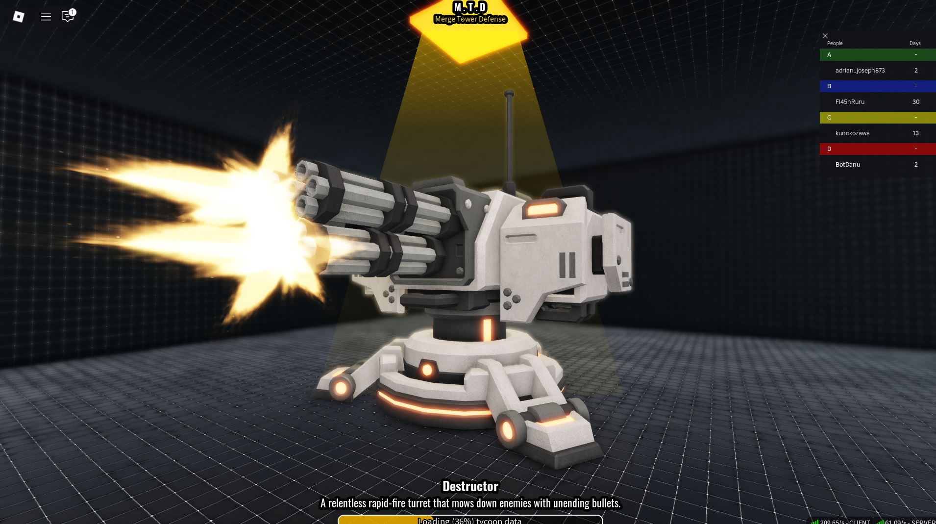 Merge Tower Defence (Image via Roblox)