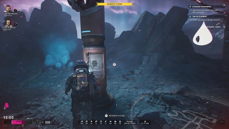 Mining During Magnetic Storm