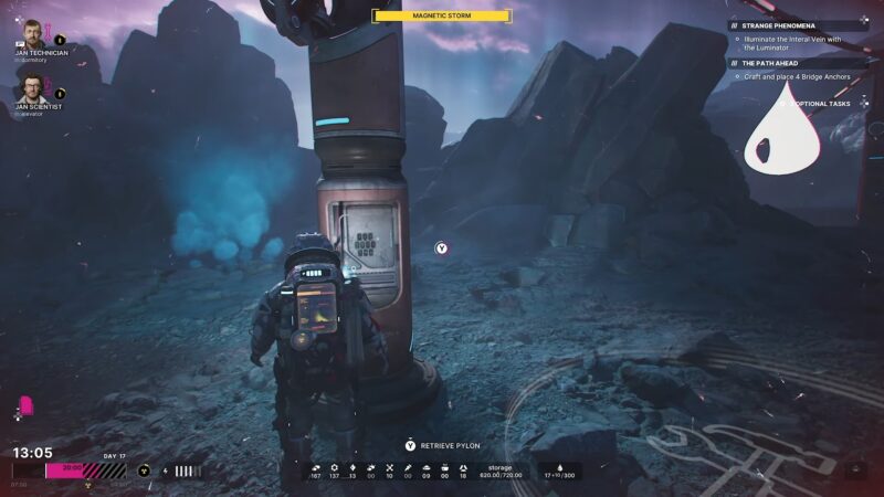 Mining During Magnetic Storm