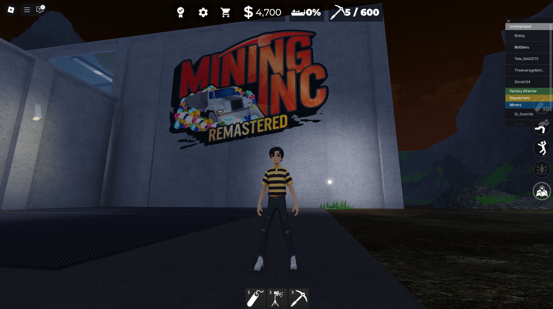 Mining INC: Remastered (Image via Roblox)