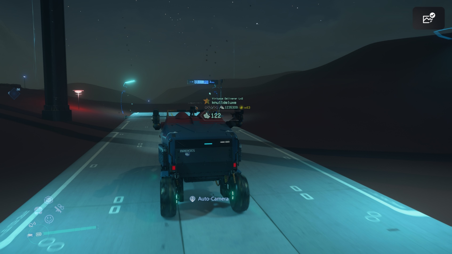Auto Driving in Death Stranding 2 [Source: Deltias Gaming/Kojima Productions]