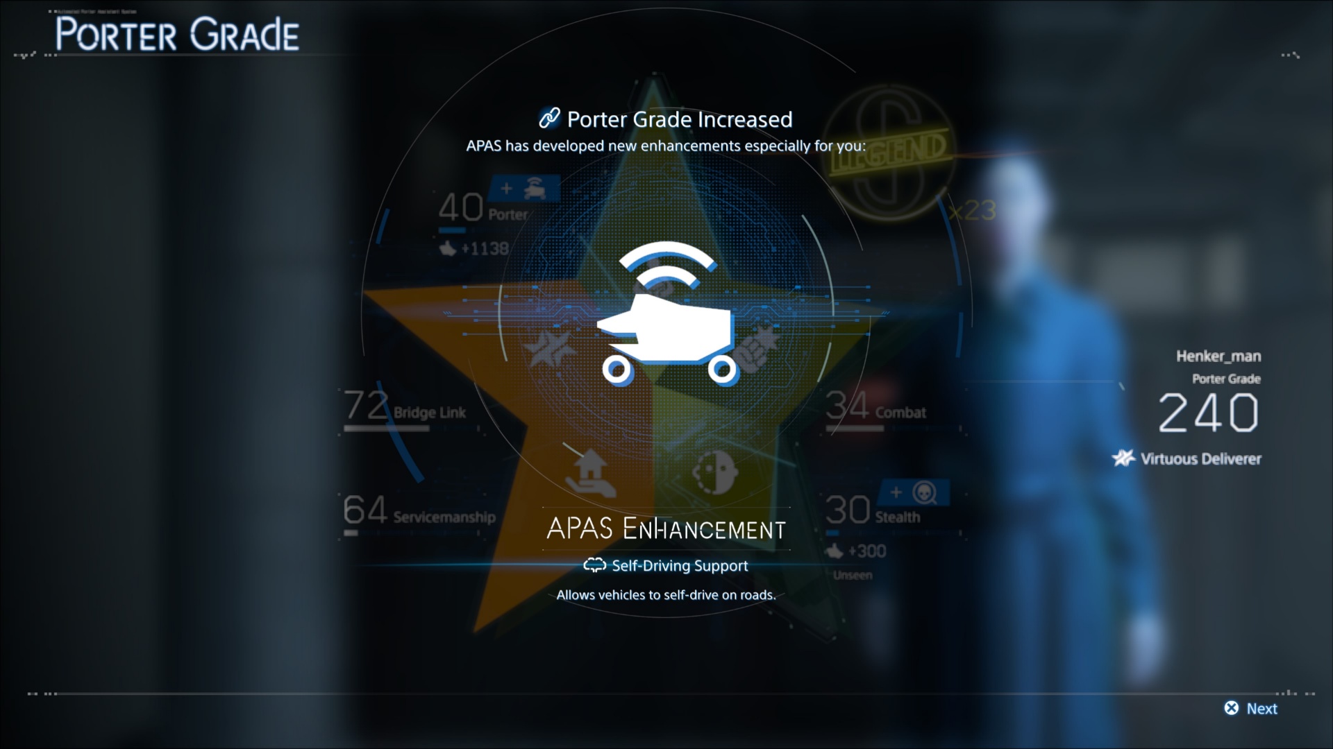 Unlocking Auto Driving in Death Stranding 2 [Source: Deltias Gaming/Kojima Productions]