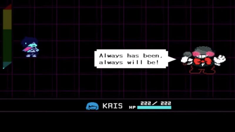 Motormouth Mike in Deltarune (Image via Toby Fox)