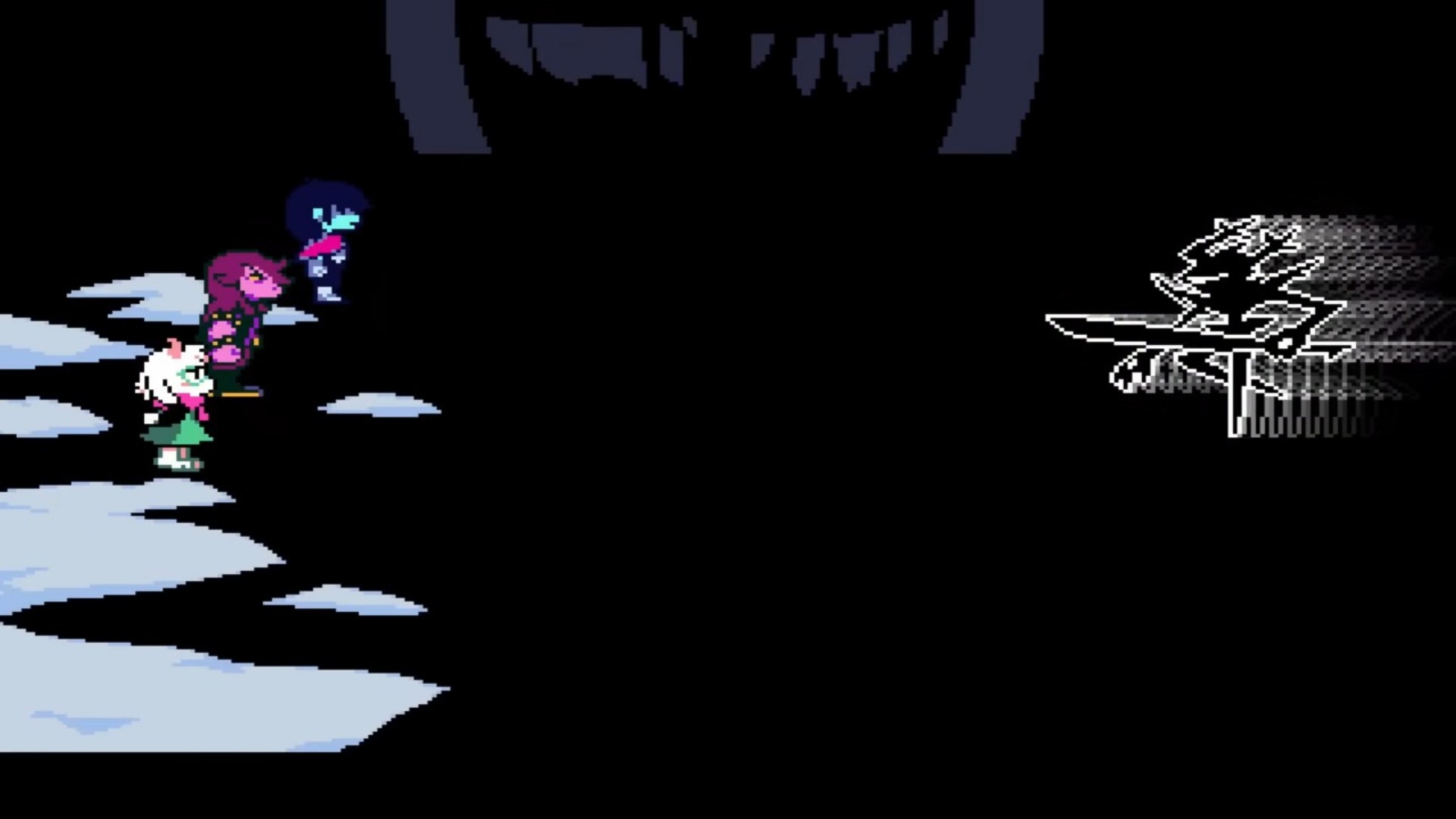 Roaring Knight is one of the most difficult bosses in Deltarune (Image via Toby Fox)