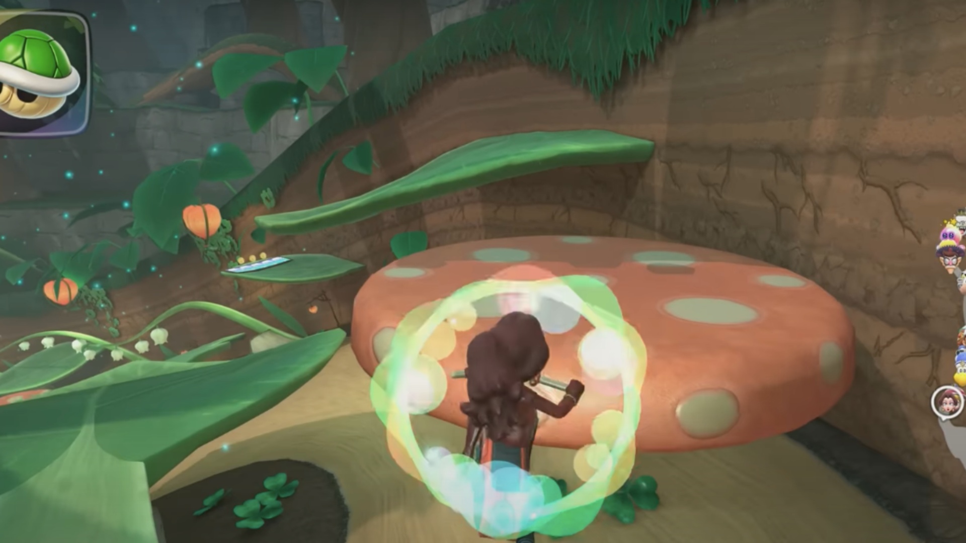 Acorn Heights Track in Mario Kart World (Image via Nintendo | Nathaniel Bandy/YouTube)