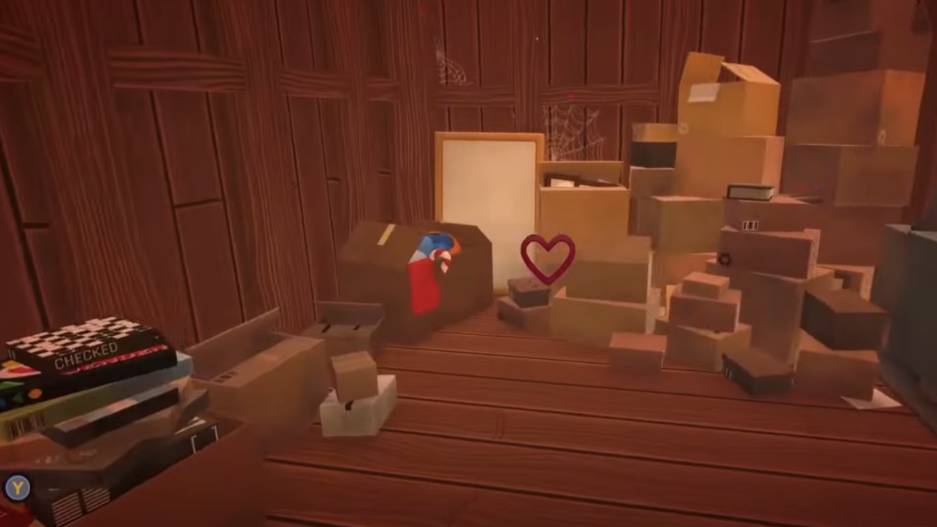 You will find many items inside the attic (Image via Team 17)